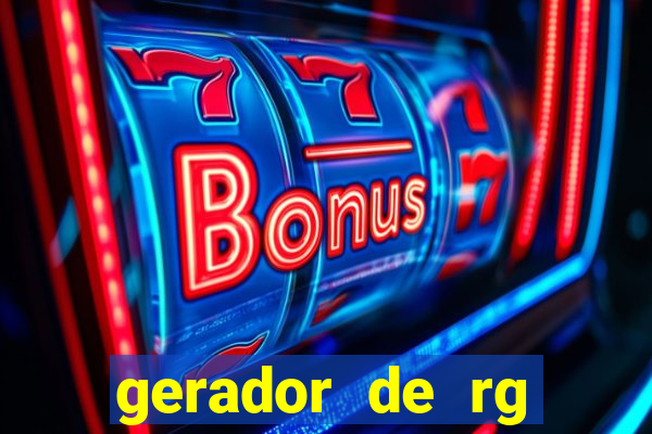 gerador de rg frente e verso